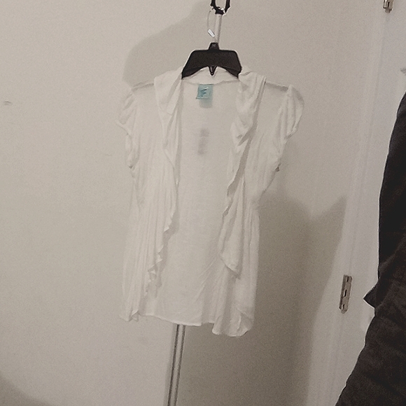 h.i.p. Sweaters - h.i.p. Med short sleeve open cardigan